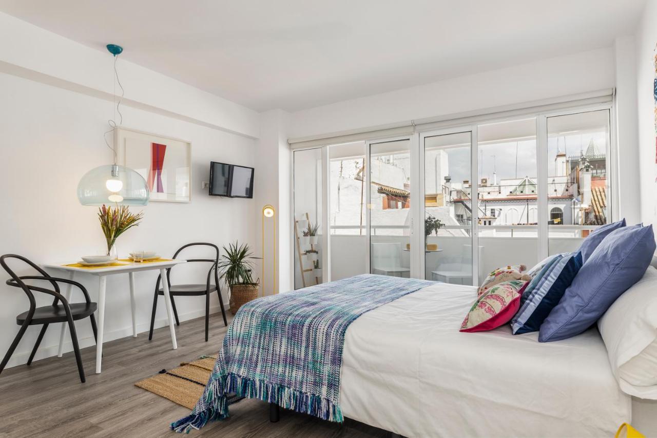 Pop Art, Apartamento De Diseno En Arenal 303 Con Terraza Sevilha Exterior foto